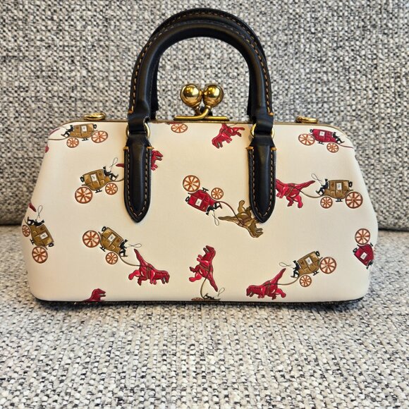 Coach Kisslock Satchel - Picture 4 of 12